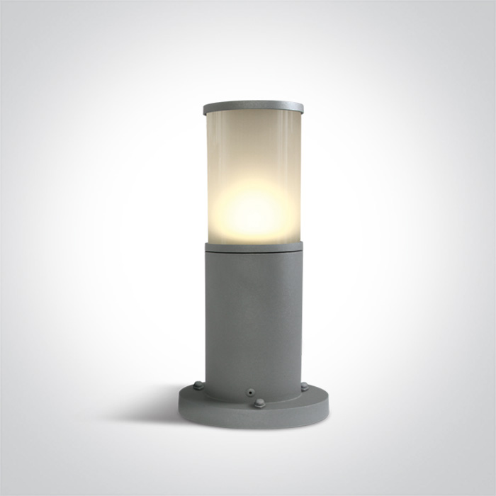 One Light Lauria lampa stojąca zewnętrzna 1x20 W szara 67100/G
