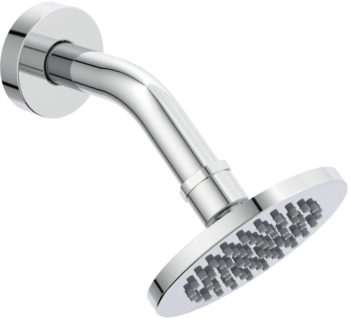 Ideal Standard Idealrain Soft deszczownica 10 cm okrągła z ramieniem ściennym chrom połysk B9436AA