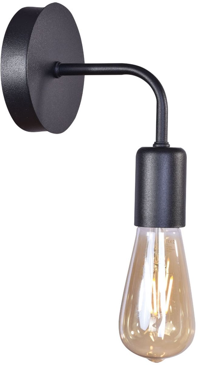 Lis Poland Atol kinkiet 1x40W czarny 5953KH02 - Wysyłka w 24h