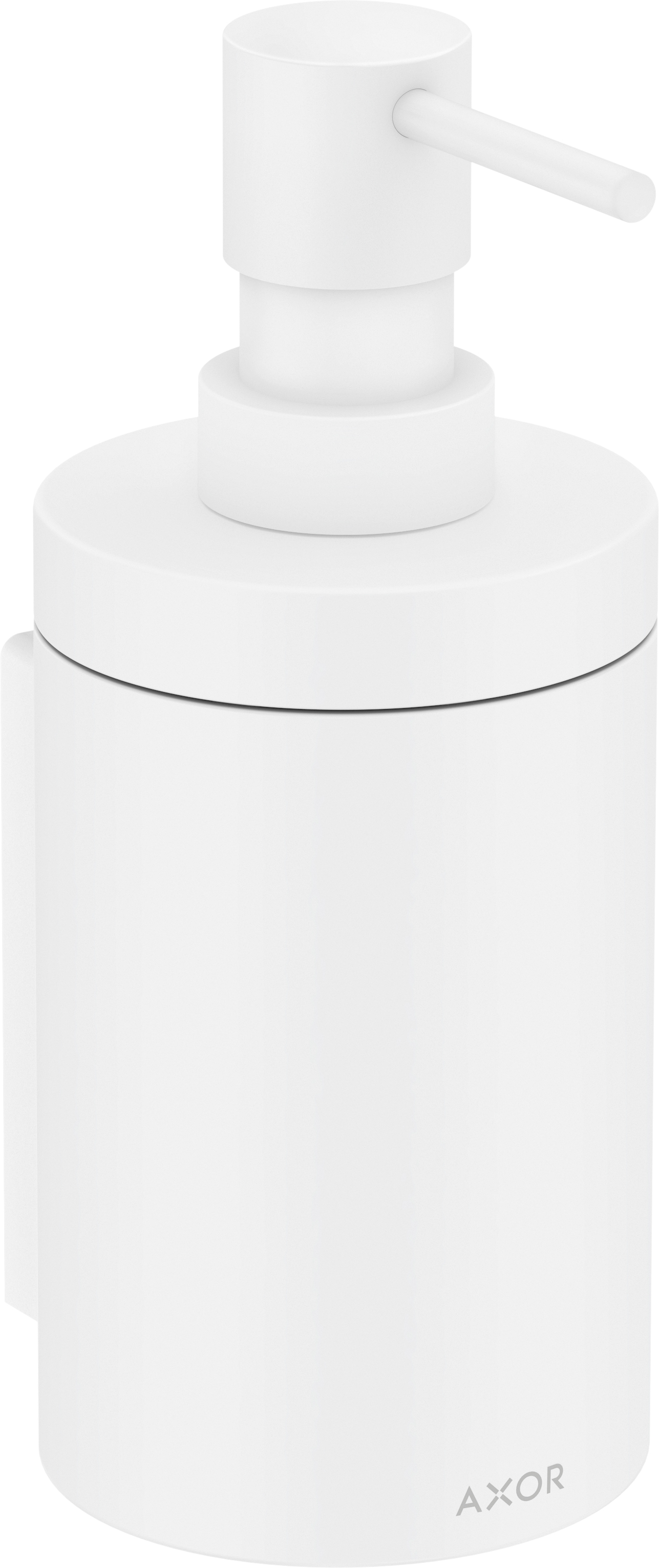 Axor Universal Circular dozownik do mydła 300 ml ścienny biały mat 42810700