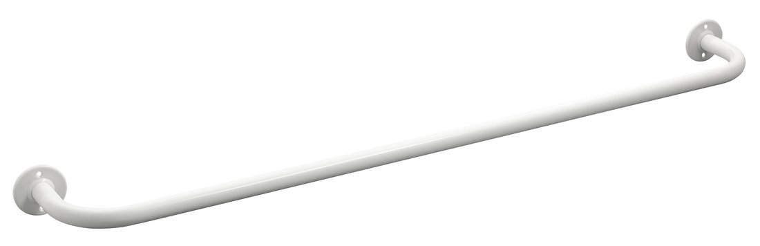 Aqualine White Line wieszak na ręcznik 80 cm biały 8013