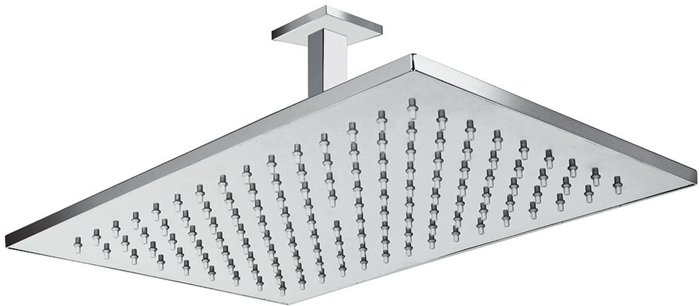 Tres Exclusive deszczownica 32x22 cm prostokątna chrom 034.432.02