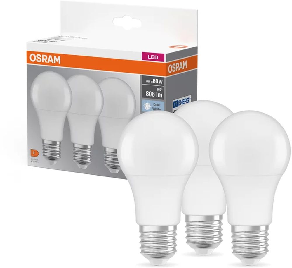 Osram LED Lamps żarówka LED 3x8,5 W 4000 K E27