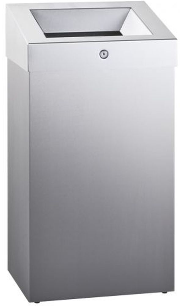 Merida Stella kosz na śmieci 47 l otwarty stal mat KSM172