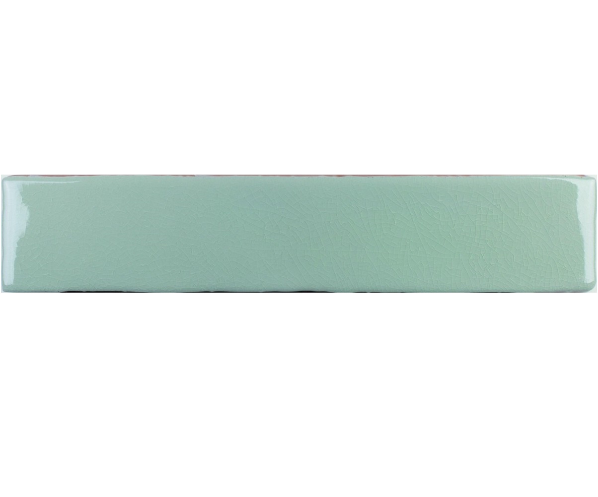 Amadis Brick płytka ścienna 25x5 cm zielona