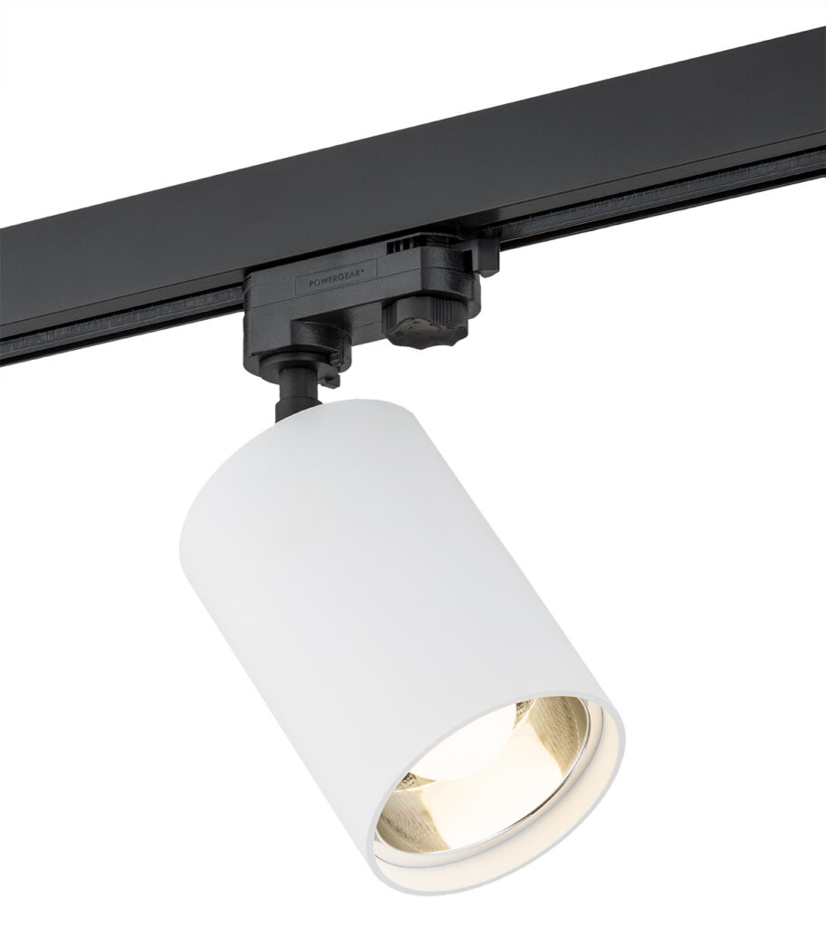 Argon Bergen lampa do szynoprzewodów 1x15W biały/czarny 4305