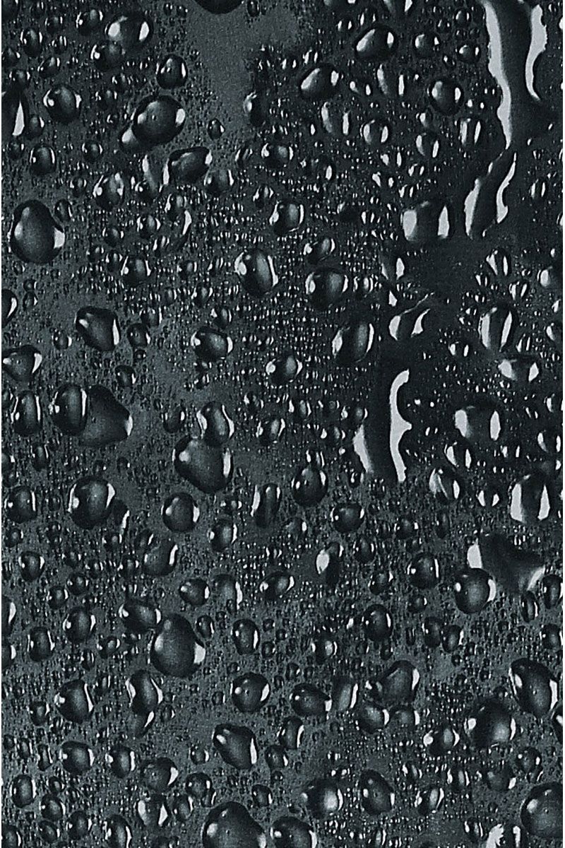 Duschy Water Black zasłona prysznicowa 200x180 cm czarna woda 627-87