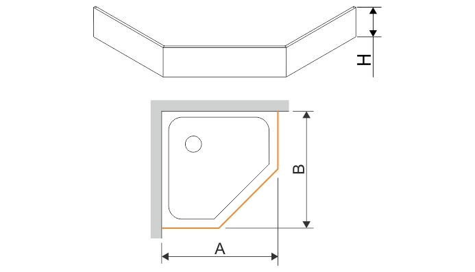 Sanplast obudowa do brodzika OBPK 100x100x9 cm 625-400-0840-01-000