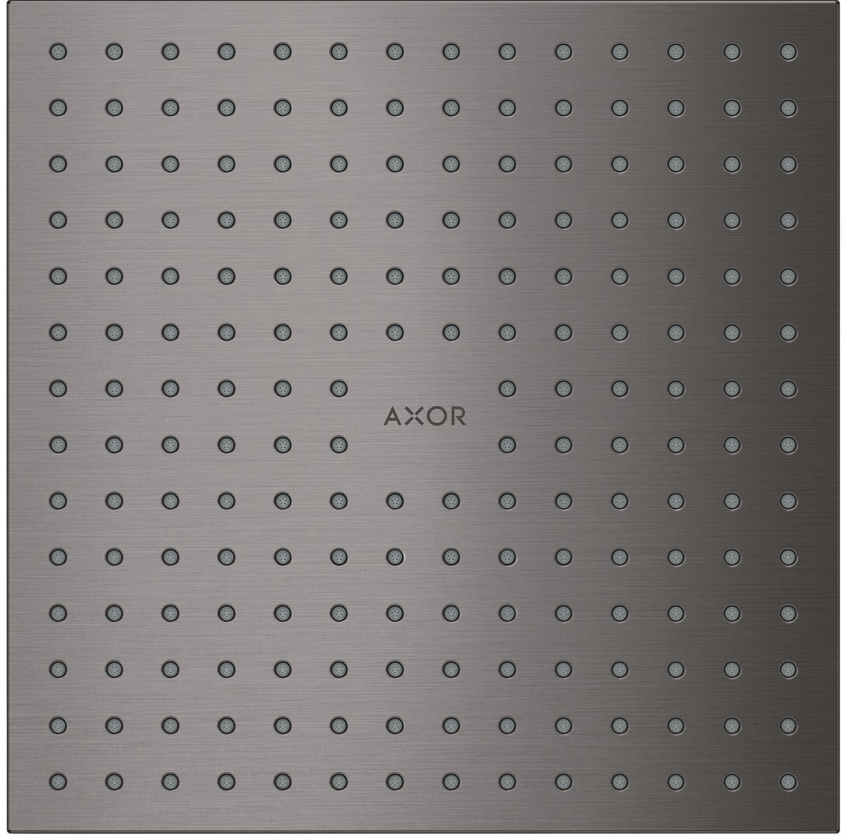 Axor ShowerSolutions deszczownica 25x25 cm kwadratowa czarna 35313340