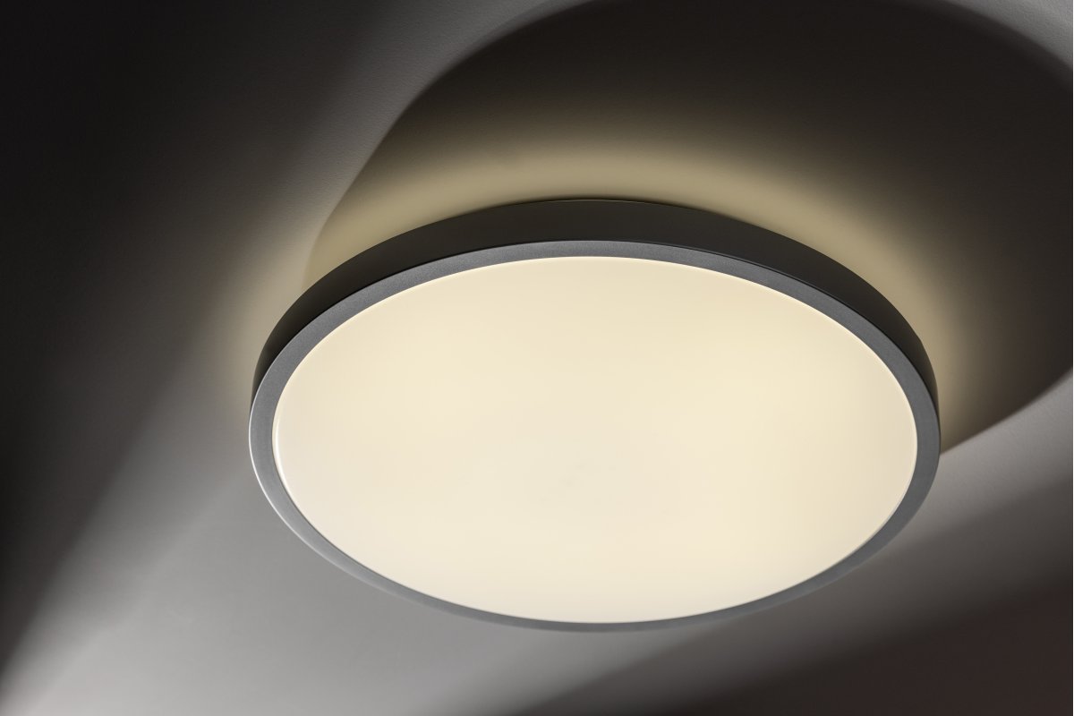 GTV Atol plafon 1x32 W biały-srebrny LD-ATOL32W-WW-02