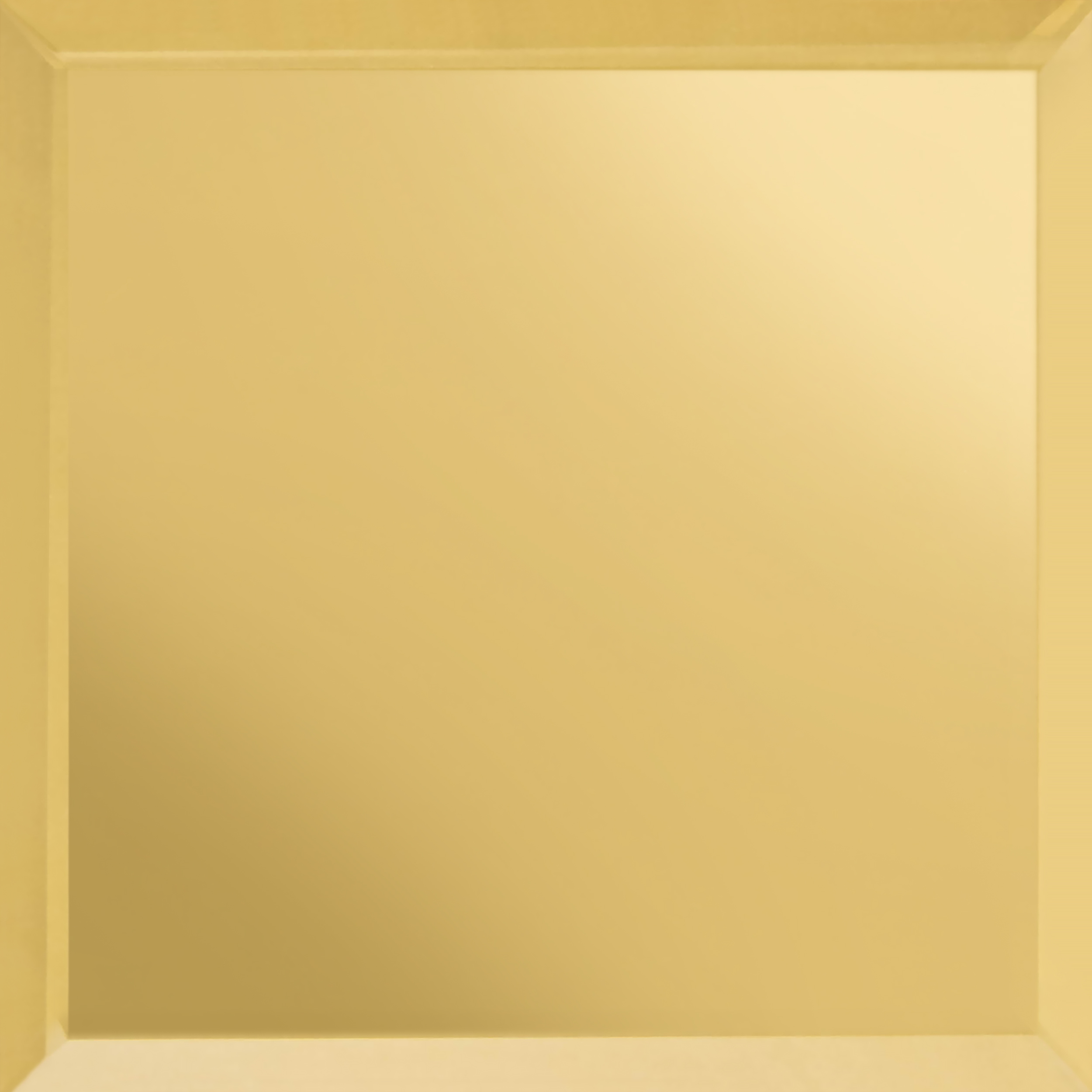 Iryda Square Mirror Gold mozaika ścienna 15x15 cm