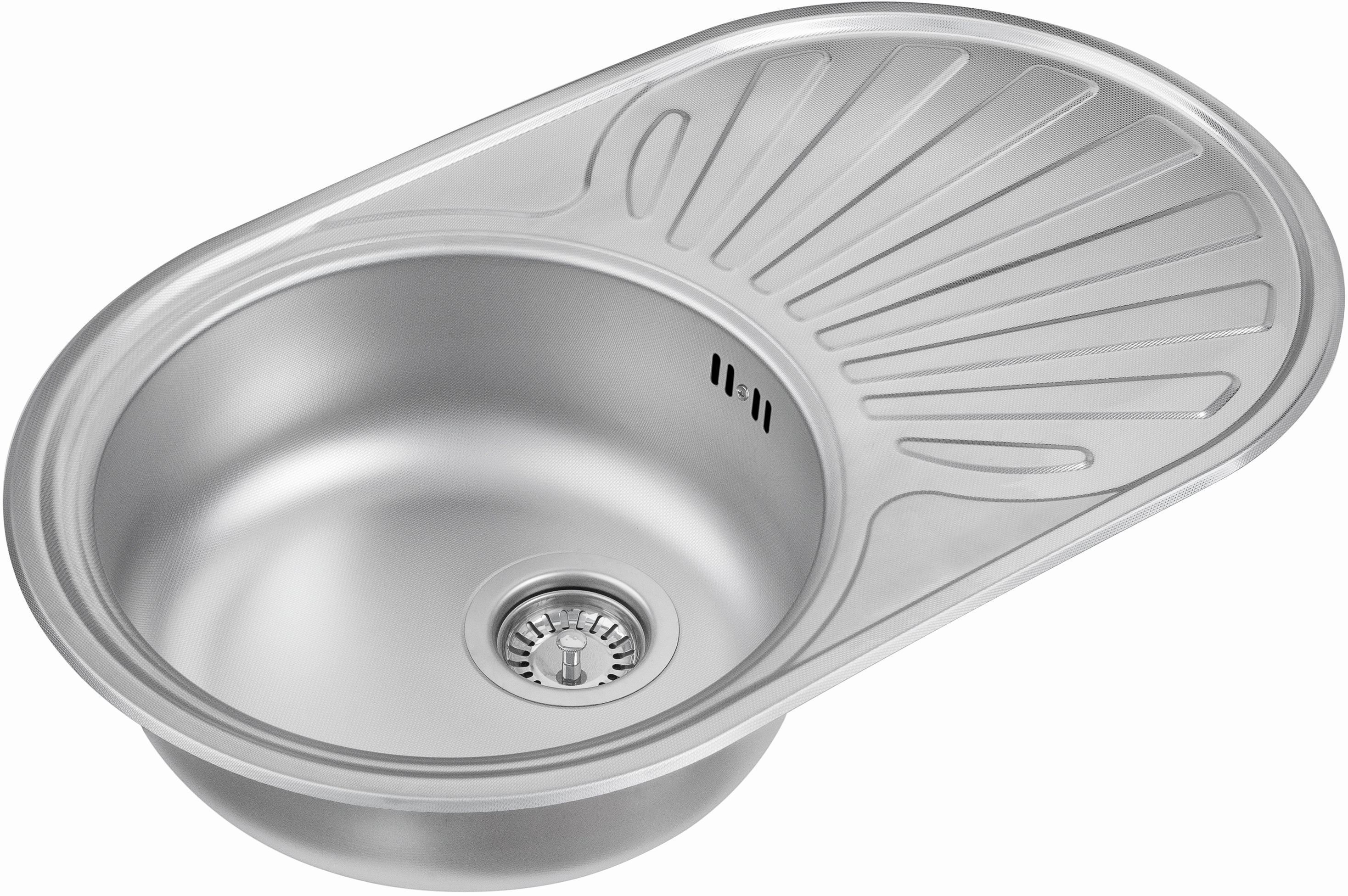 Genesis Ciklo 20 zlewozmywak 74x44 cm stal len 1123987