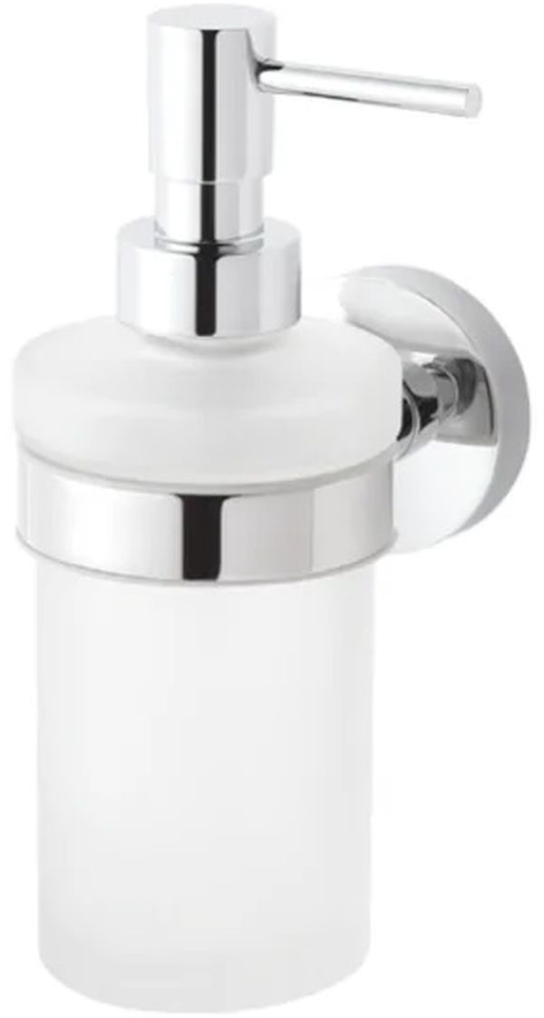 Stella Soul dozownik do mydła 250 ml w płynie chrom/szkło matowe 07.426 - Wysyłka w 24h