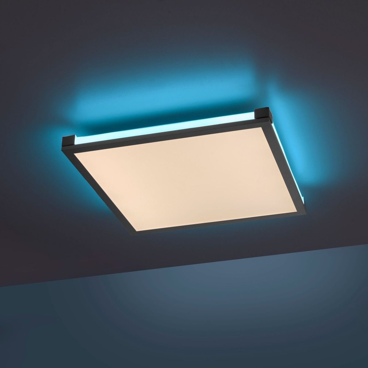 Just Light Mario plafon 1x17W+1x7W czarno/biały 11621-18