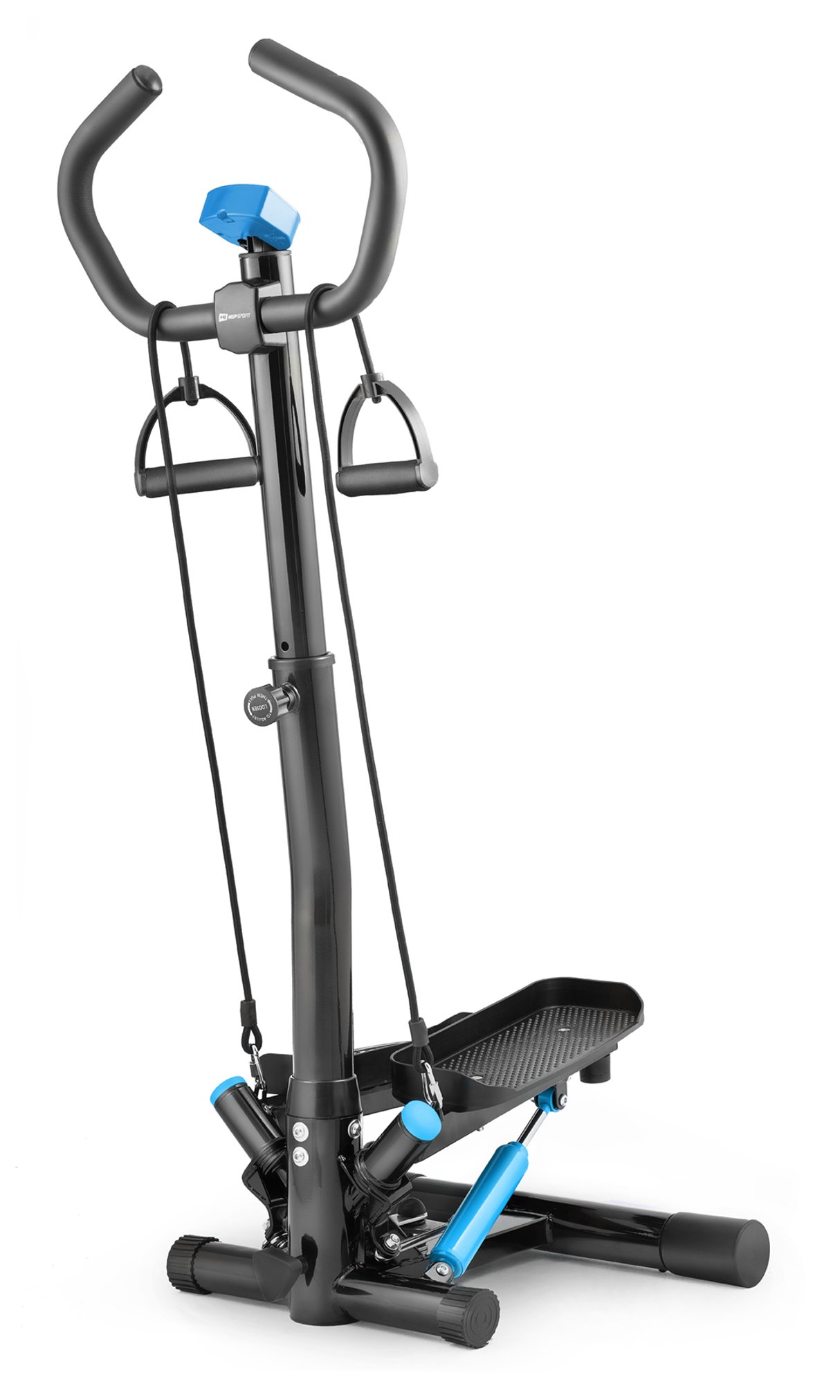 Stepper skrętny z kolumną HS-055S Noble niebieski