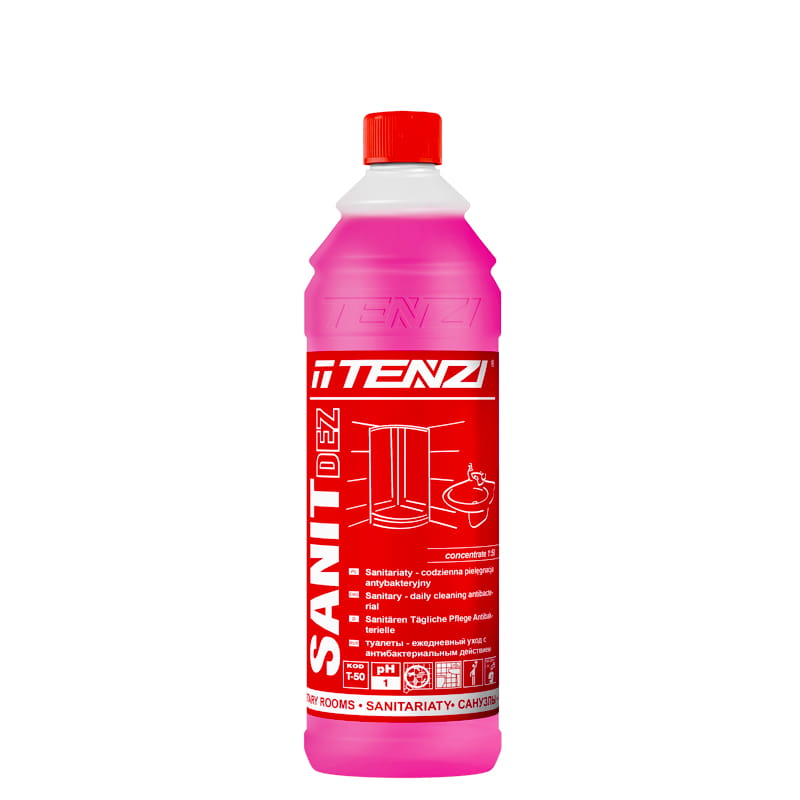 Sanit DEZ 1L mycie i dezynfekcja sanitariatów TENZI