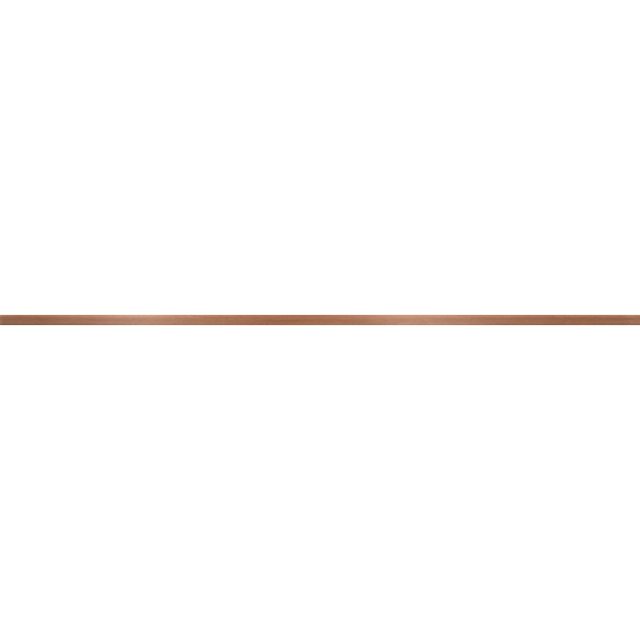Płytka ścienna listwa UNIVERSAL METAL BORDERS copper mirror glossy 1x