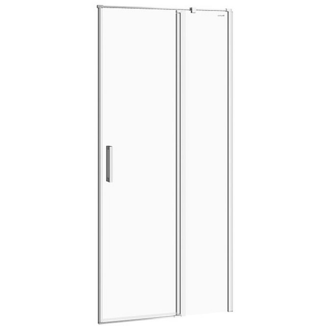 Drzwi na zawiasach kabiny prysznicowej MODUO 90x195 prawe transparent