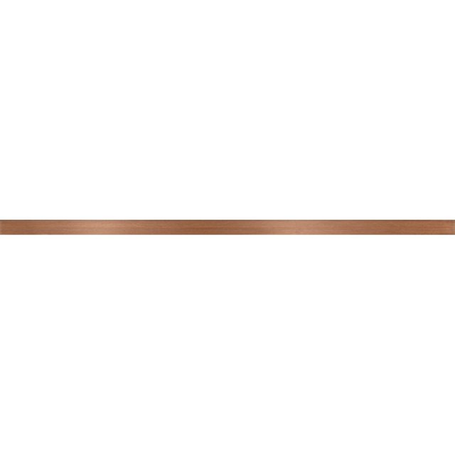 Płytka ścienna listwa UNIVERSAL METAL BORDERS copper mat 2x59,8 gat.