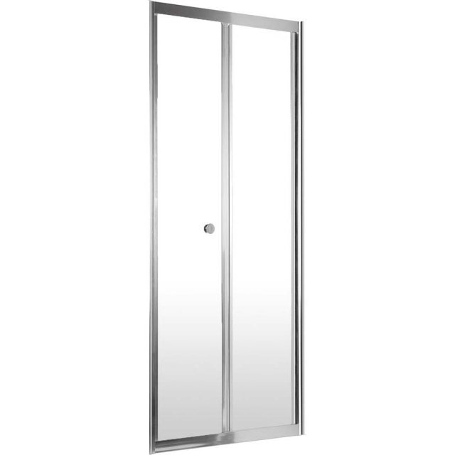 DEANTE Drzwi prysznicowe wnękowe JASMIN PLUS 90 cm składane chrom KTJ