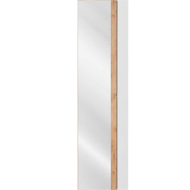 COMAD Słupek łazienkowy CAPRI WHITE z lustrem 45 cm 803B FSC