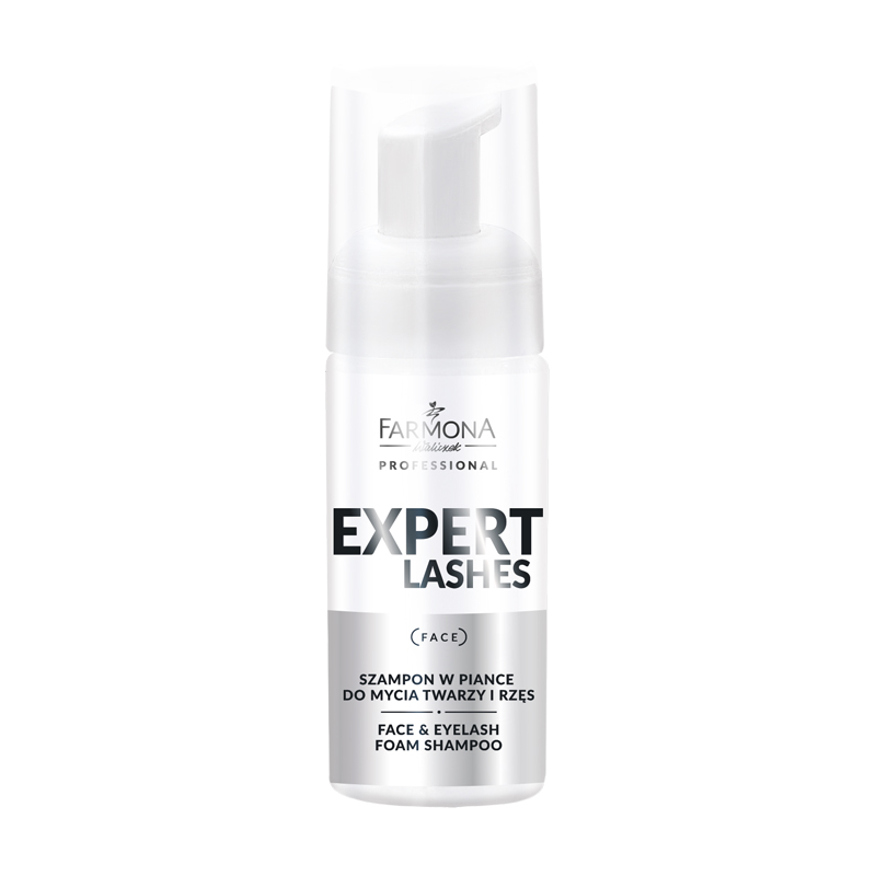 Szampon w piance do mycia twarzy i rzęs Farmona Expert Lashes 100ml