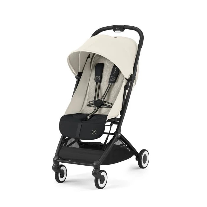 Cybex Orfeo - wózek spacerowy do samolotu-Canvas White 2024 (Black Frame)
