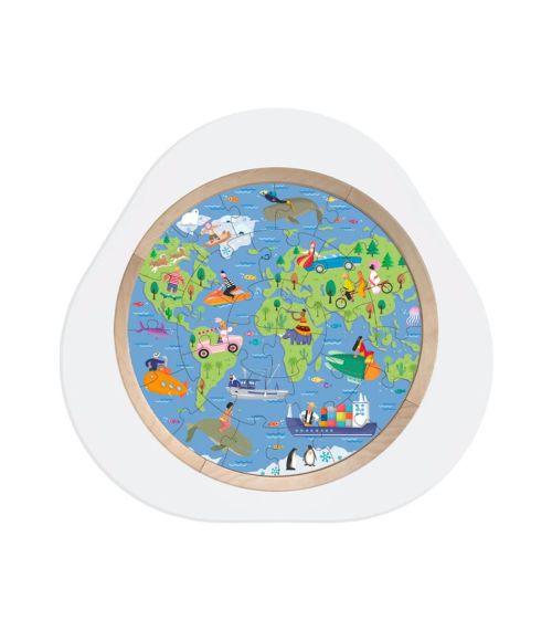 Stokke Puzzle do stolika MuTable -Dookoła świata