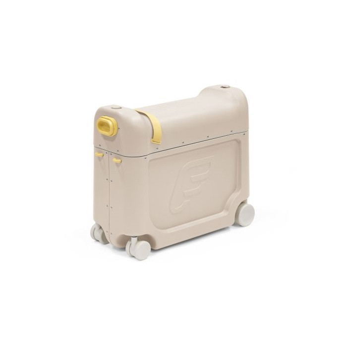 Stokke Jetkids Bedbox New - walizka na kółkach dla dzieci-Moonglow White