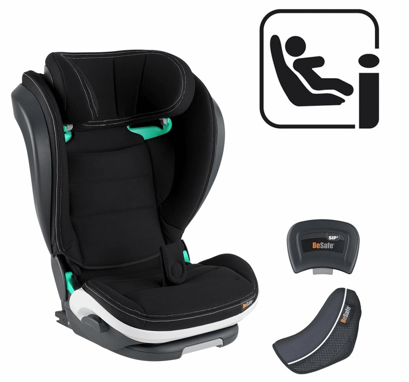 BeSafe iZi Flex FIX i-Size - fotelik samochodowy od 4 lat-12 lat, 100-150 cm -50 - Samochodowa Harmonia