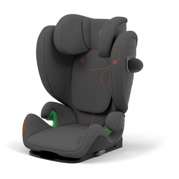 Cybex Solution G i-Fix - fotelik samochodowy dla dzieci od 100 do 150 cm wzrostu-Lava Grey