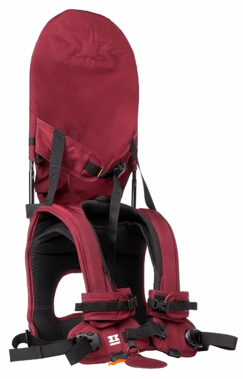 MiniMeis Nosidełko G4 dla dzieci do 18 kg wagi-Burgundy