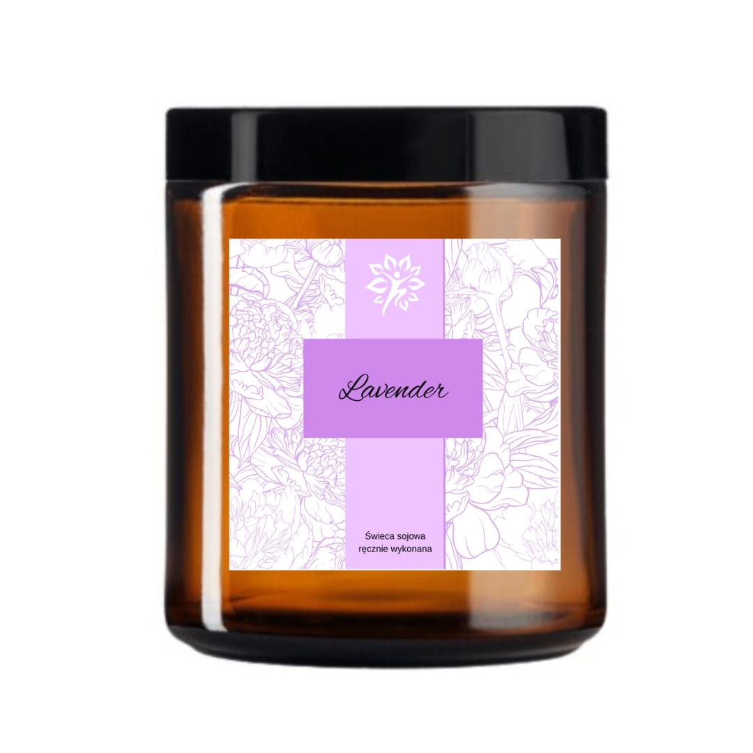 Świeca sojowa Lavender Well-Ness 100 ml