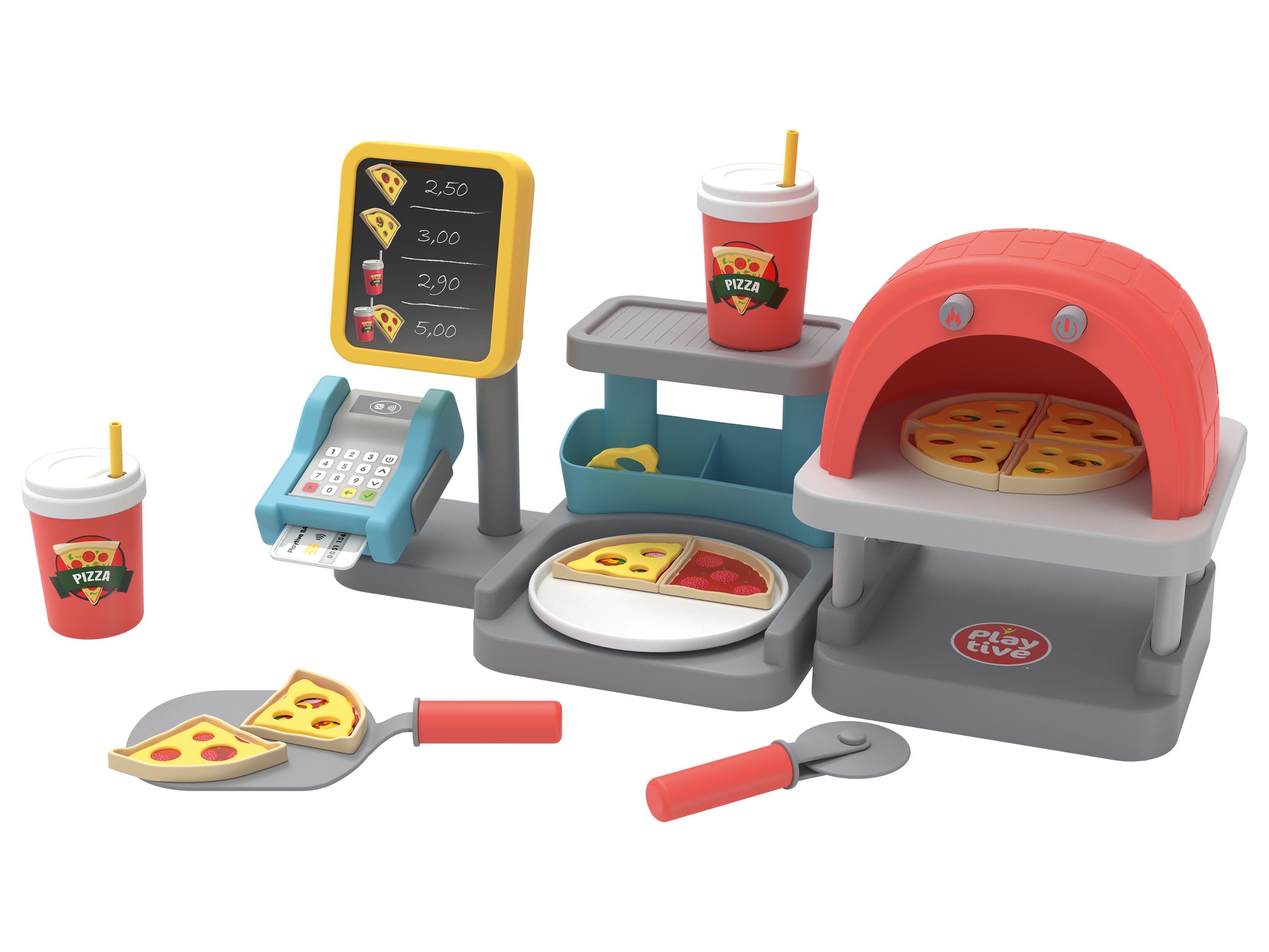 Playtive Kasa, Kawiarnia lub Pizzeria, do zabawy Pizzeria