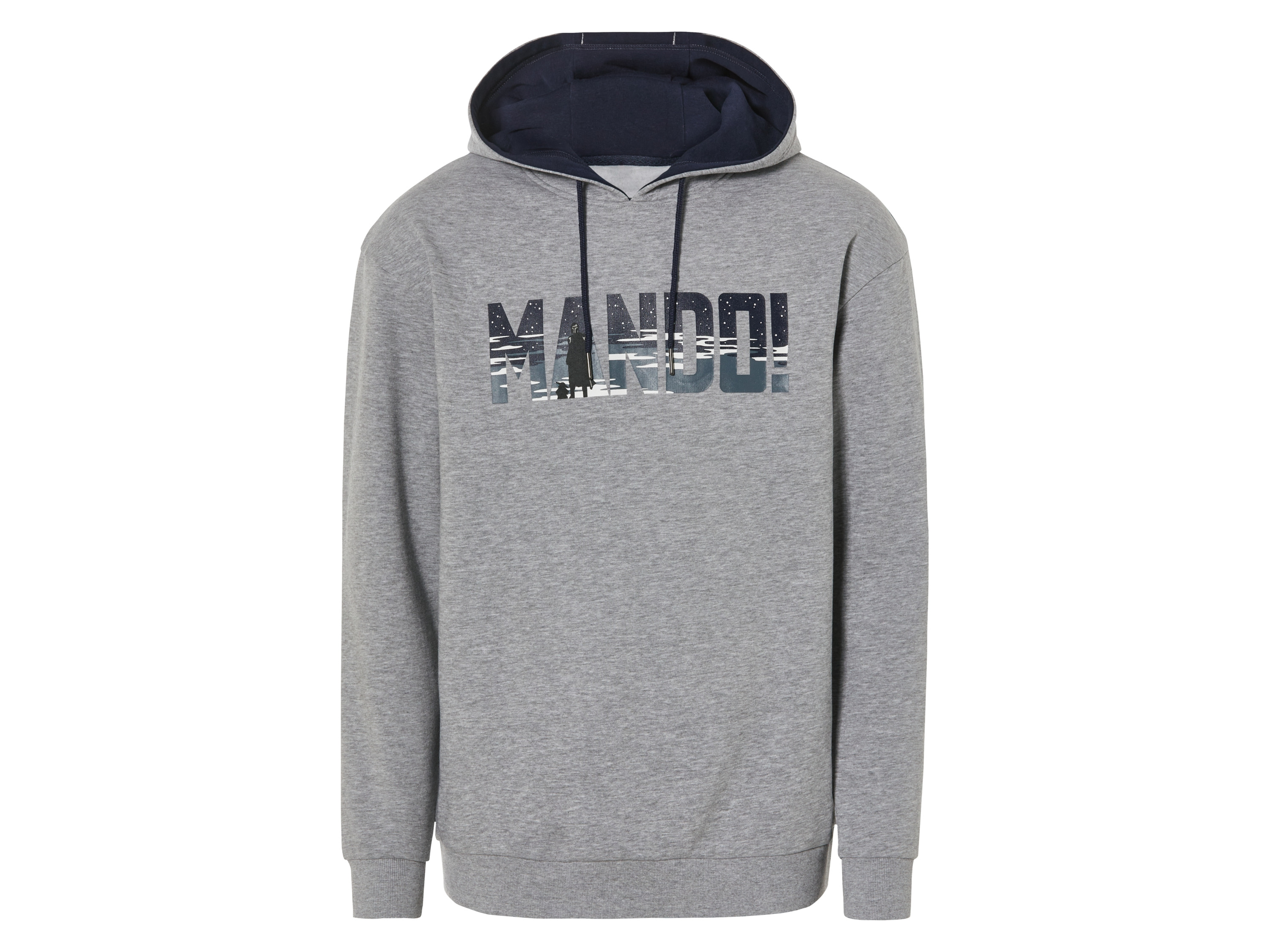 Bluza męska z kapturem XL 56/58, Szary