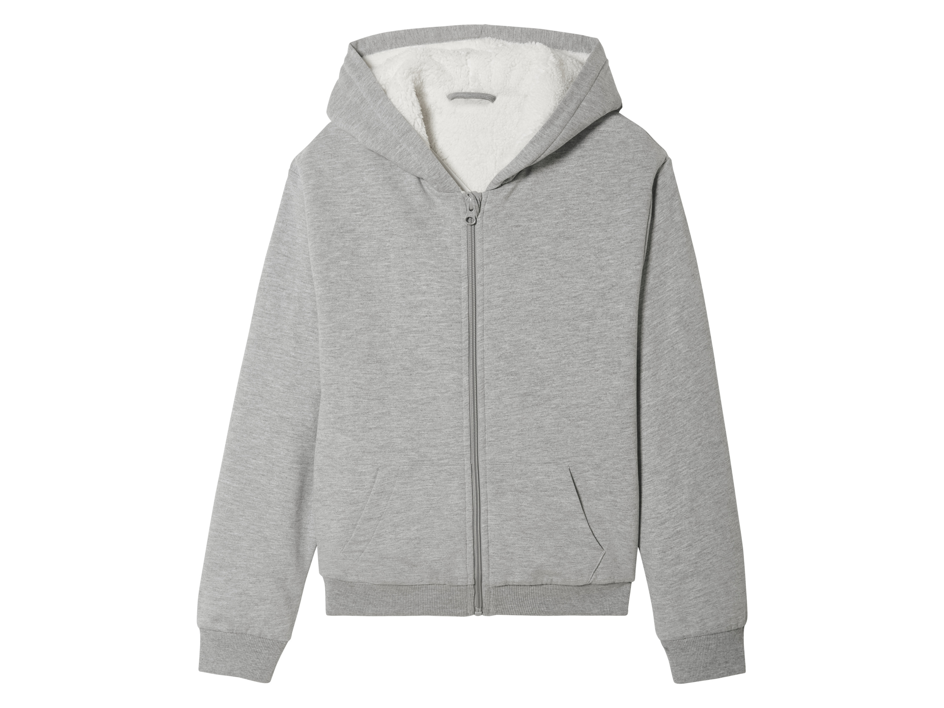 pepperts! Bluza dziecięca z miękkim, ciepłym polarem 146/152, Szary