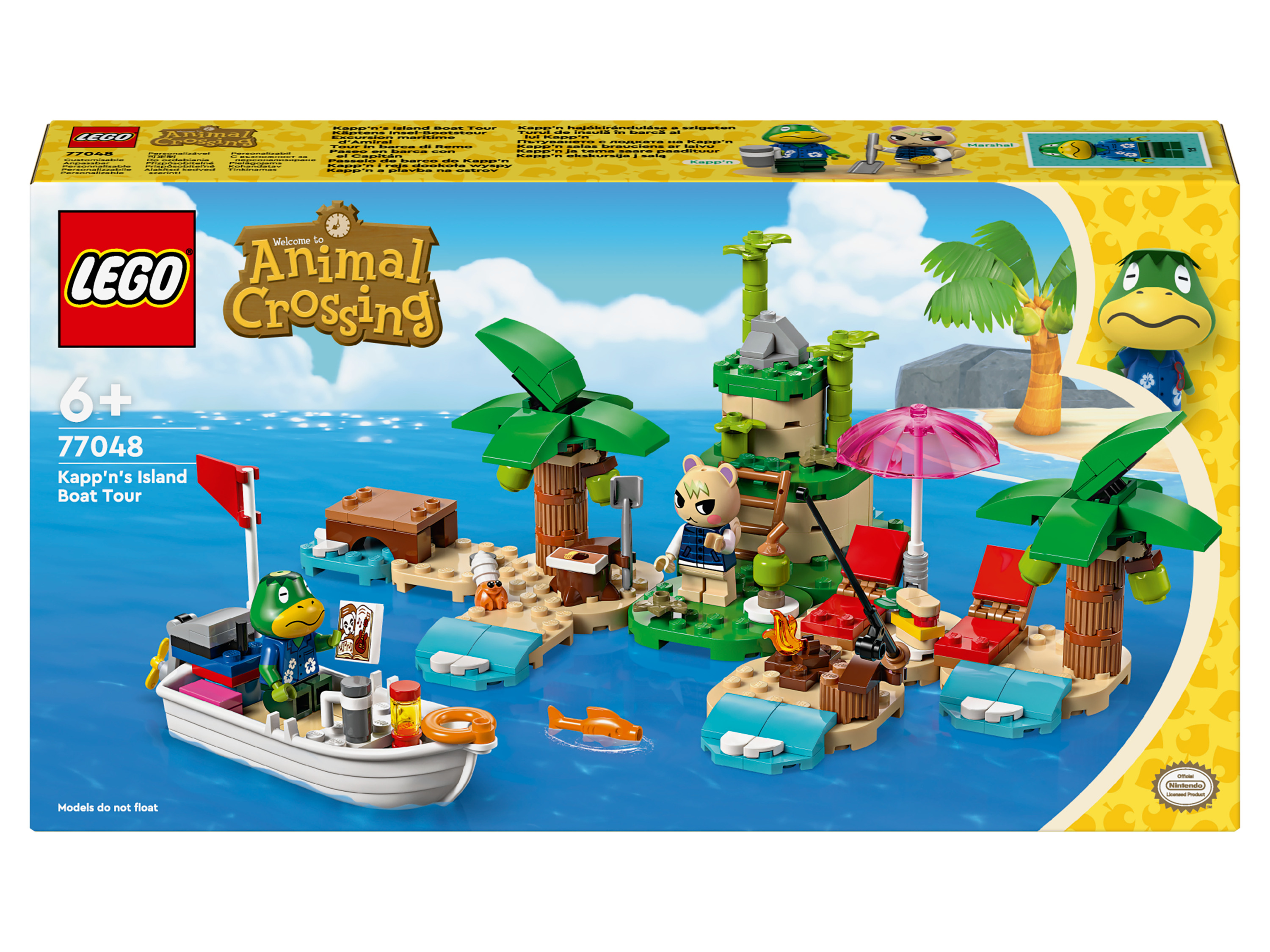Lego Animal Crossing 77048 »Rejs Kapitana po Wyspie«