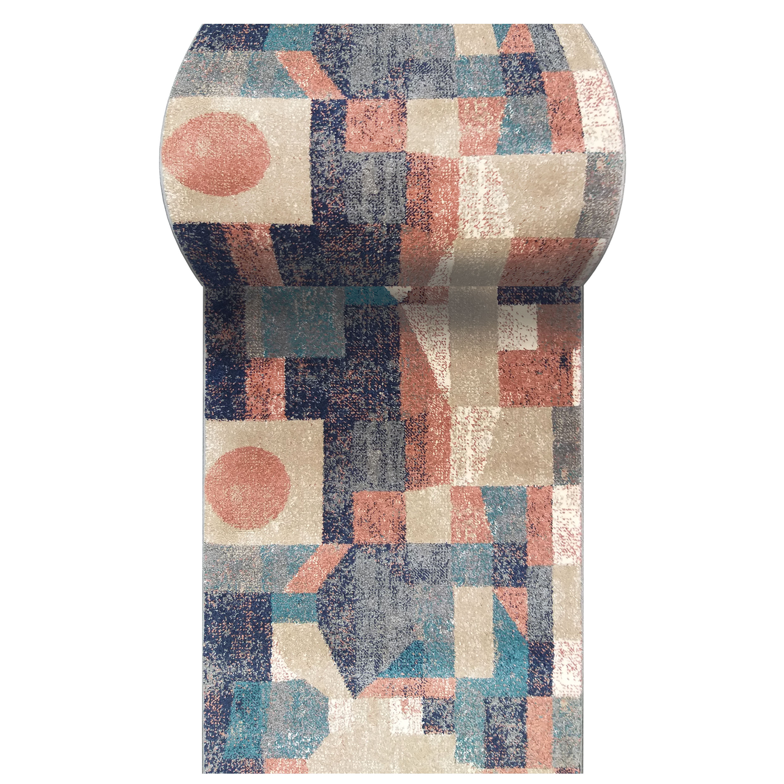 Chodniki Dywanowe Na Metry PICASSO 124 Wielokolorowy - 80 cm