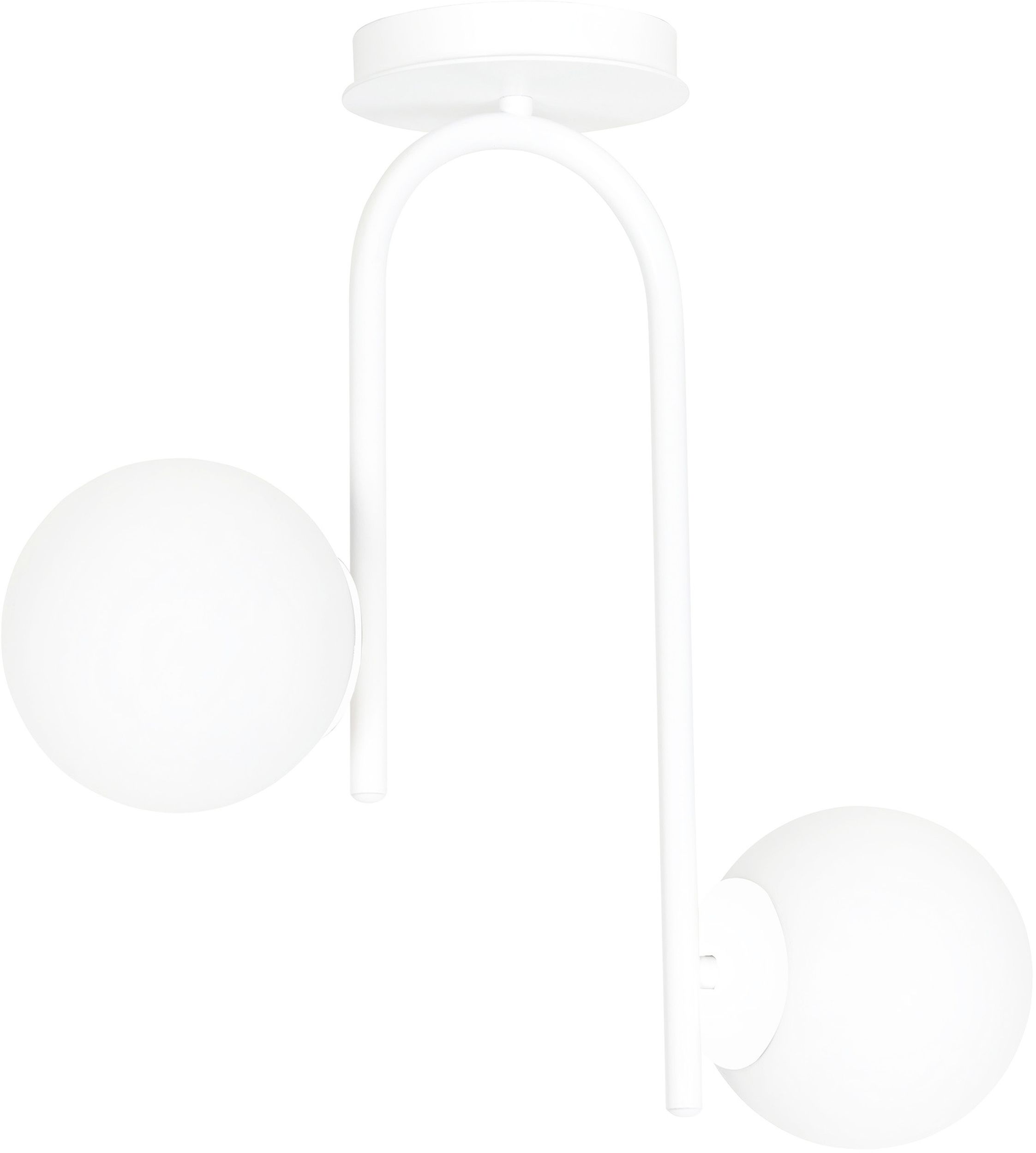 Darmowa Dostawa - Lampa podsufitowa 2x10 W biała Emibig Kalf 10312