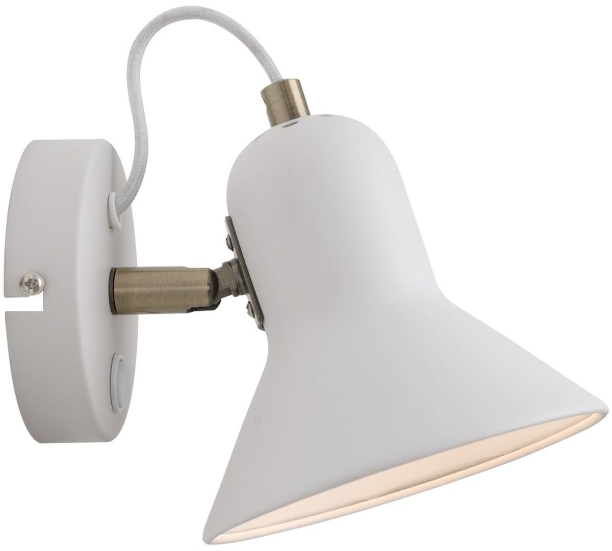 Darmowa Dostawa - Kinkiet 1x40 W biały Light Prestige Astama LP11221WWH