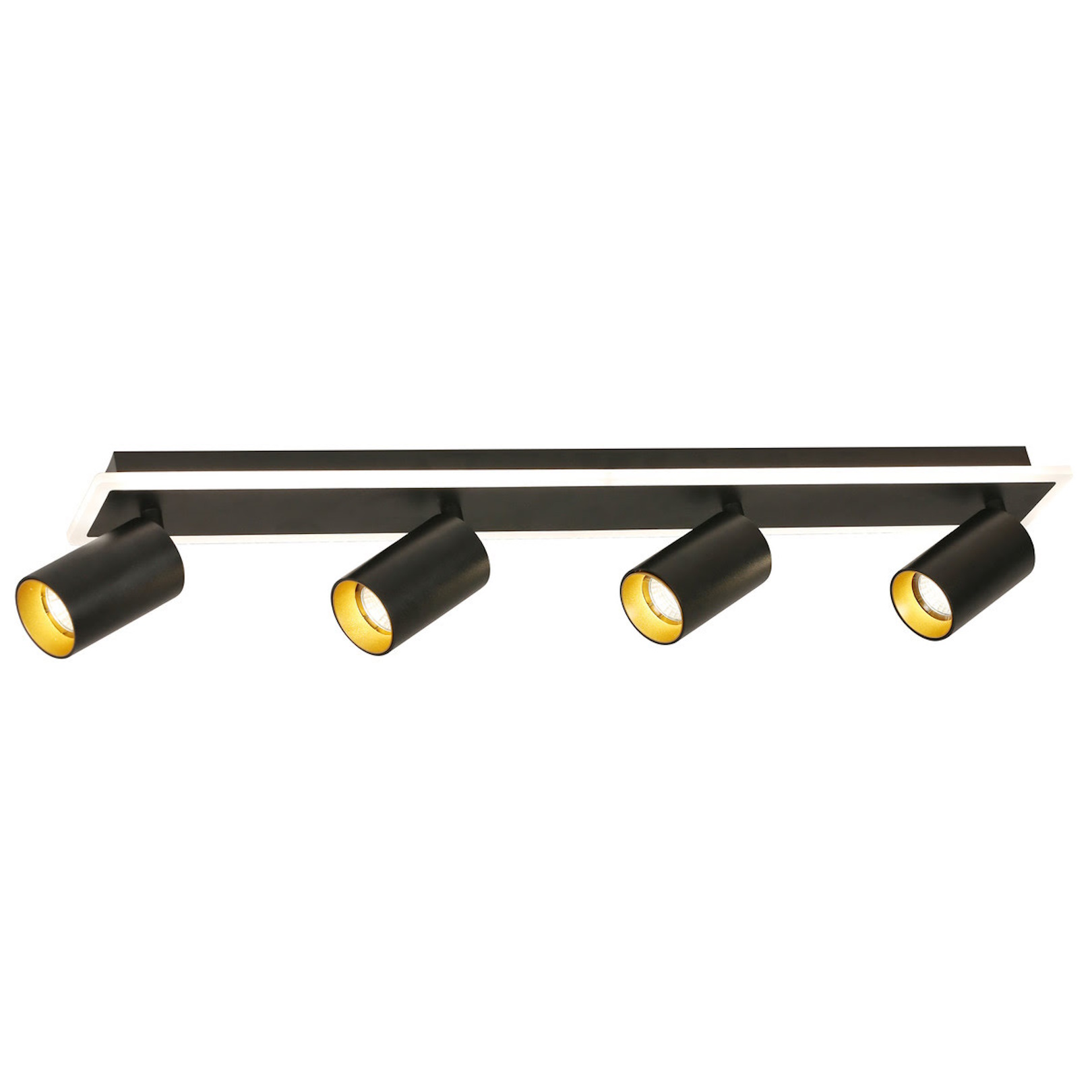 Darmowa Dostawa - Lampa podsufitowa 4x50 W czarny Light Prestige Parma LP06124CBK