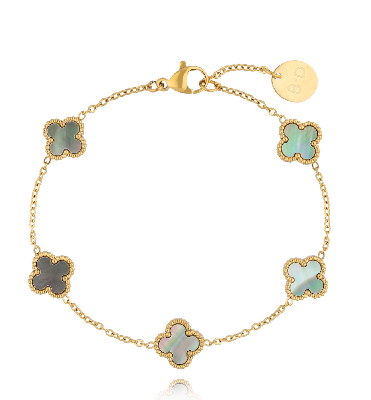 Bransoletka z koniczynkami Clovers BSY0091