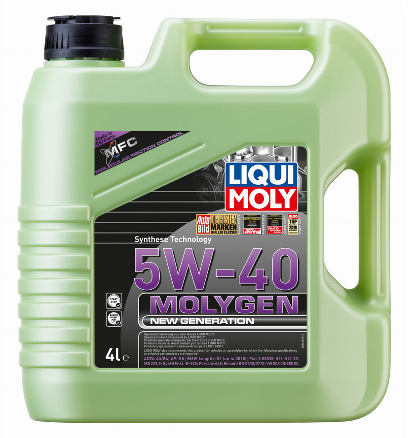LIQUI MOLY MOLYGEN NEW GENERATION 5W40 4L 8578 - Petrostar