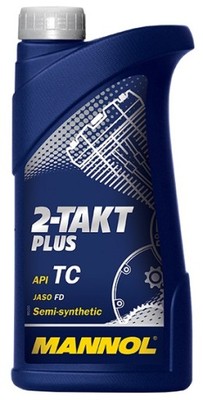 MANNOL 2-TAKT PLUS 2T SEMISYNTETYK 1L - Petrostar