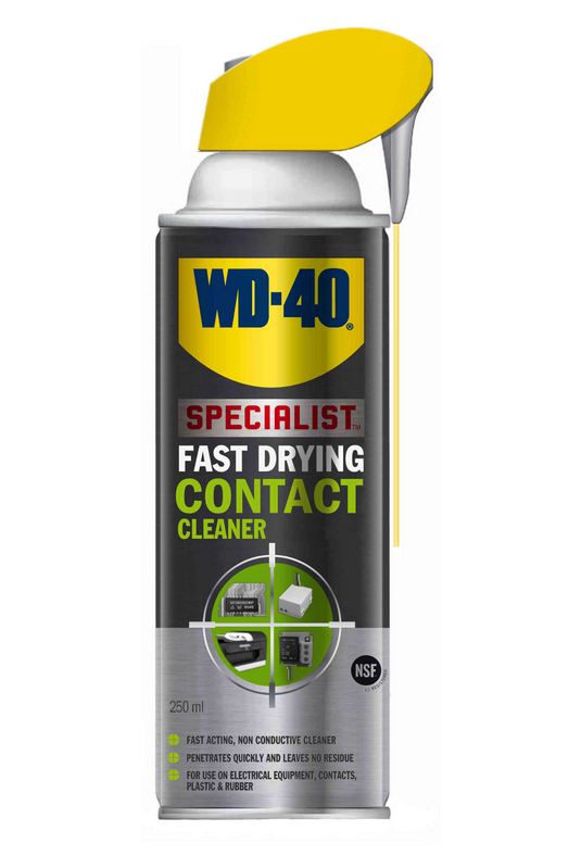 WD-40 SPECIALIST FAST DRYING CONTACT CLEANER 250ml - Petrostar