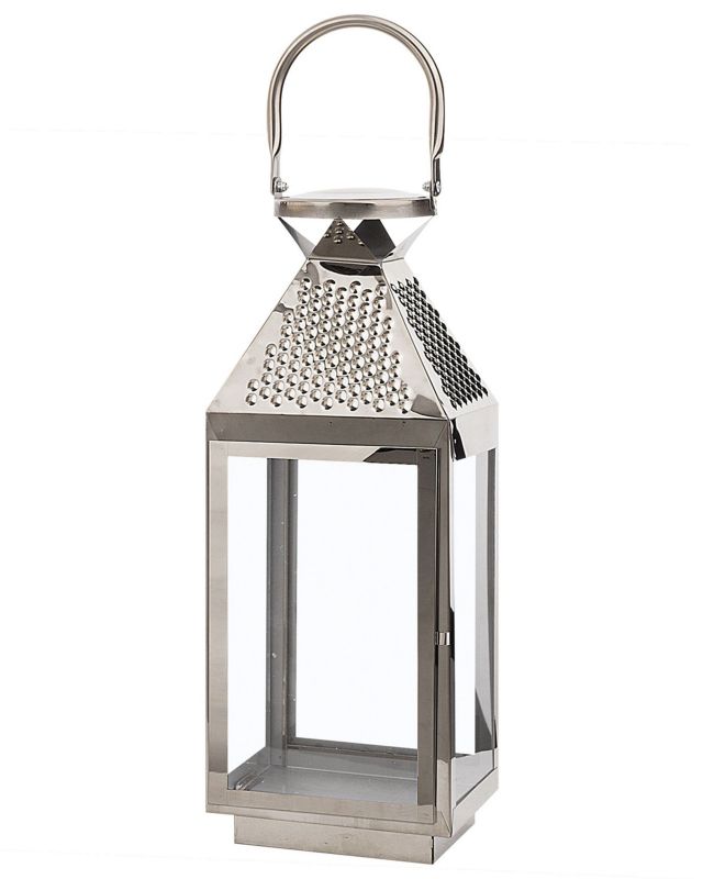 Lampion Bali Metal Srebrny 1 szt.