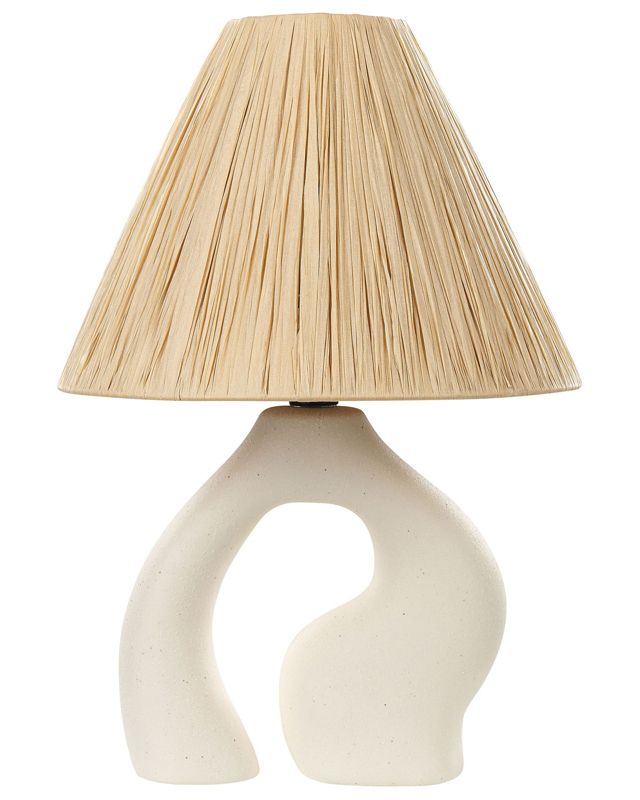 Lampa stołowa Barbas Ceramika Naturalny 1 szt.