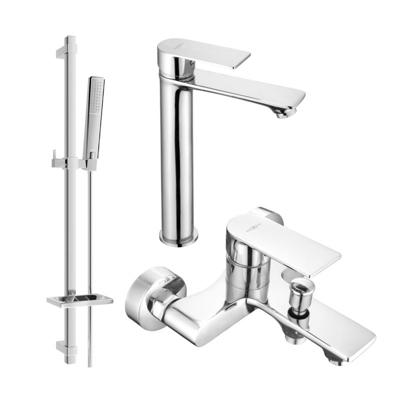 Zestaw wannowy Mexen Royo chrom 72213DQ72-00 1 szt.