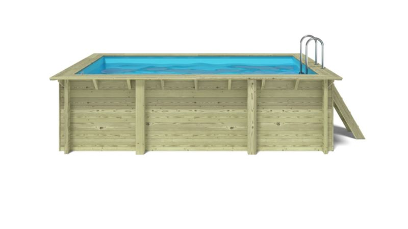 Basen drewniany Aqua ALTANKA 4,65x - H.1,24 m - z filtracją, BAS7306OSPL, 1szt.