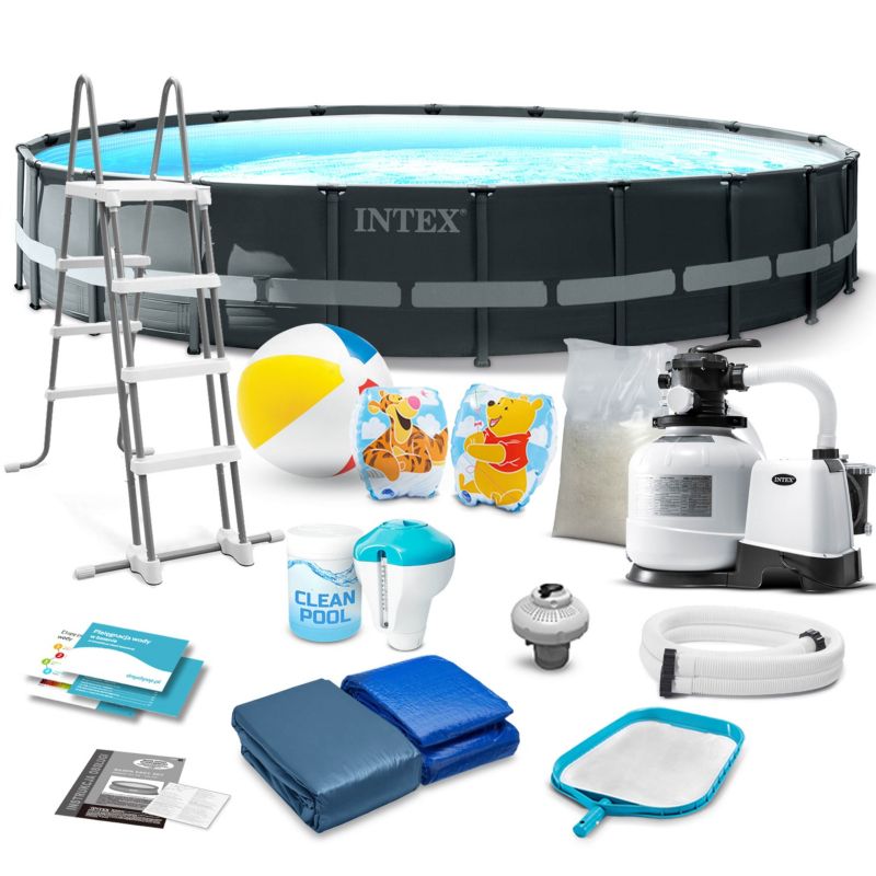 Basen ogrodowy Intex stelażowy z pompą 610x122 26334-17W1 1szt.